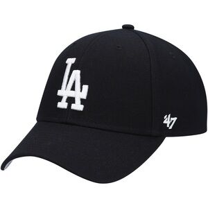 47 BRAND Los Angeles Dodgers '47 Clean Up Strapback Hat OZFA